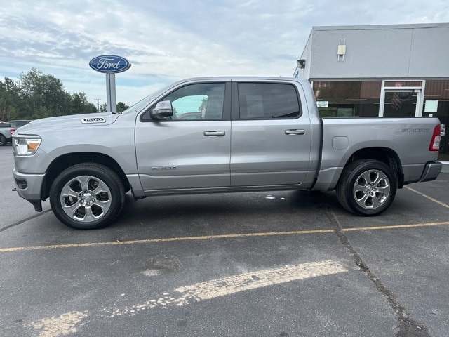 Used 2022 RAM Ram 1500 Pickup Big Horn/Lone Star with VIN 1C6SRFFTXNN221772 for sale in Manistee, MI