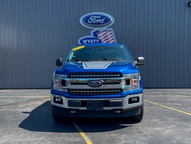 Used 2018 Ford F-150 XLT with VIN 1FTFW1E59JFC67509 for sale in Manistee, MI