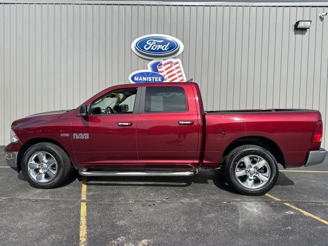 Used 2018 RAM Ram 1500 Pickup Big Horn with VIN 1C6RR7LT5JS110566 for sale in Manistee, MI