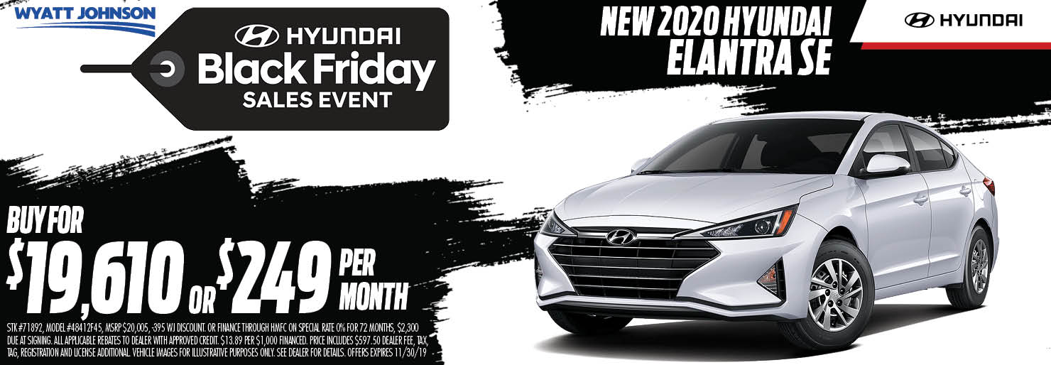 New Hyundai Dealer of Clarksville (931) 6484300 Wyatt Johnson Hyundai