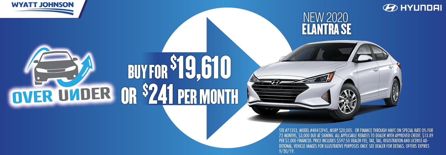 New Hyundai Dealer of Clarksville (931) 6484300 Wyatt Johnson Hyundai