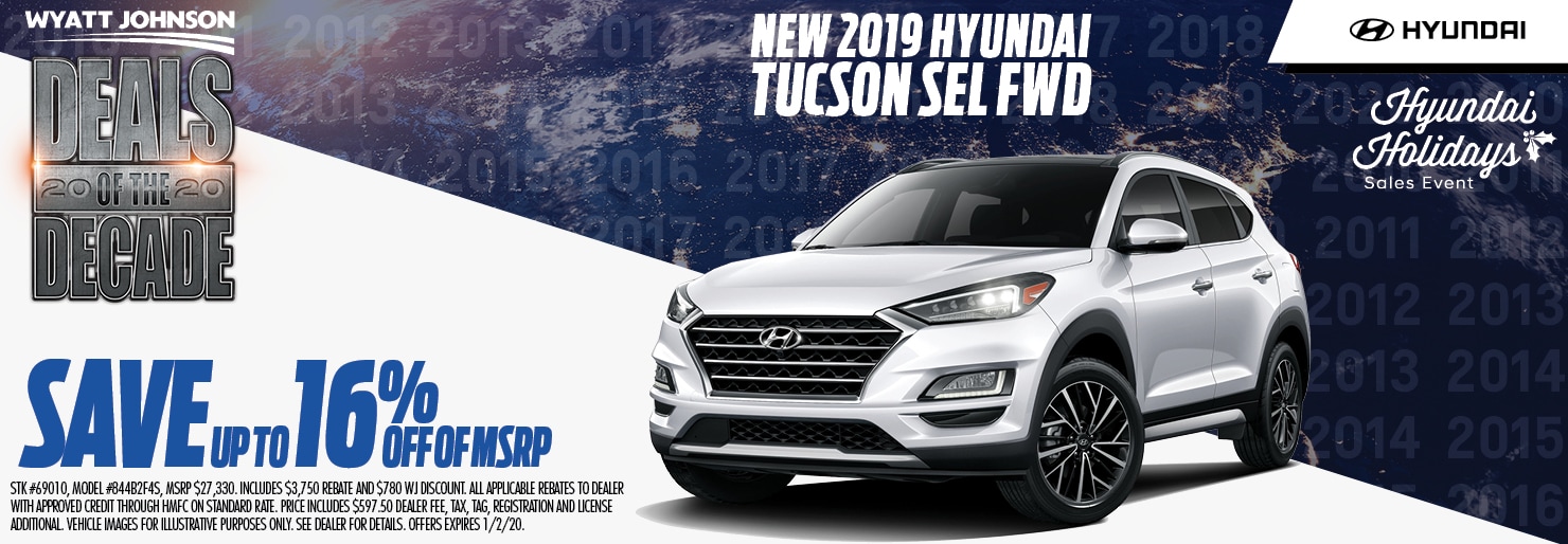 New Hyundai Dealer of Clarksville (931) 6484300 Wyatt Johnson Hyundai