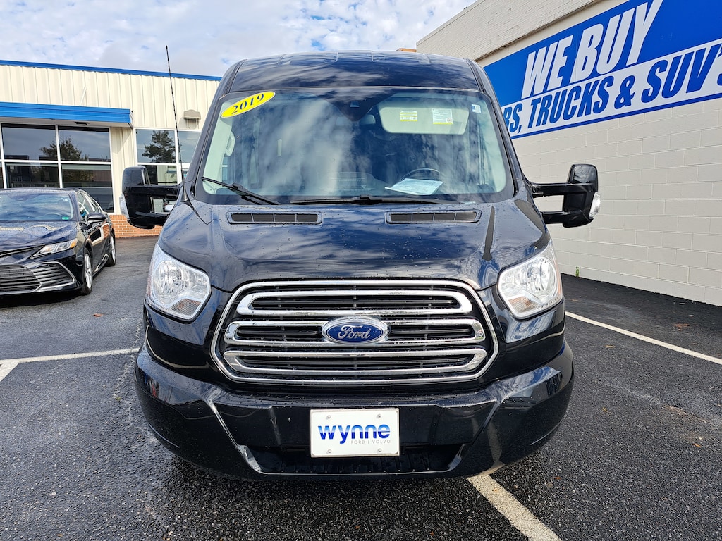 Used 2019 Ford Transit Van T-250 130 Med Rf 9000 GVWR Sliding RH Dr