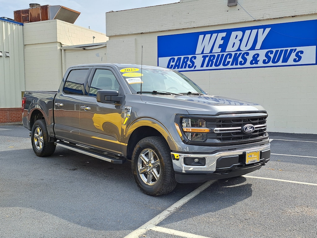 Certified 2025 Ford F-150 XLT XLT 4WD SuperCrew 5.5 Box