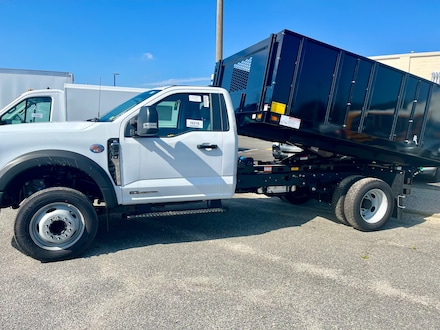 Featured new 2024 Ford F-550 WITH DUMP TRUCK BODY Truck Standard Cab for sale in Hampton, VA