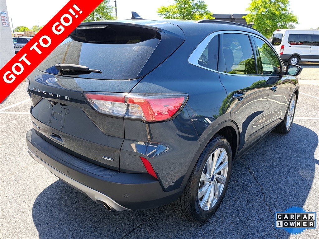 Used 2022 Ford Escape Titanium Hybrid SUV