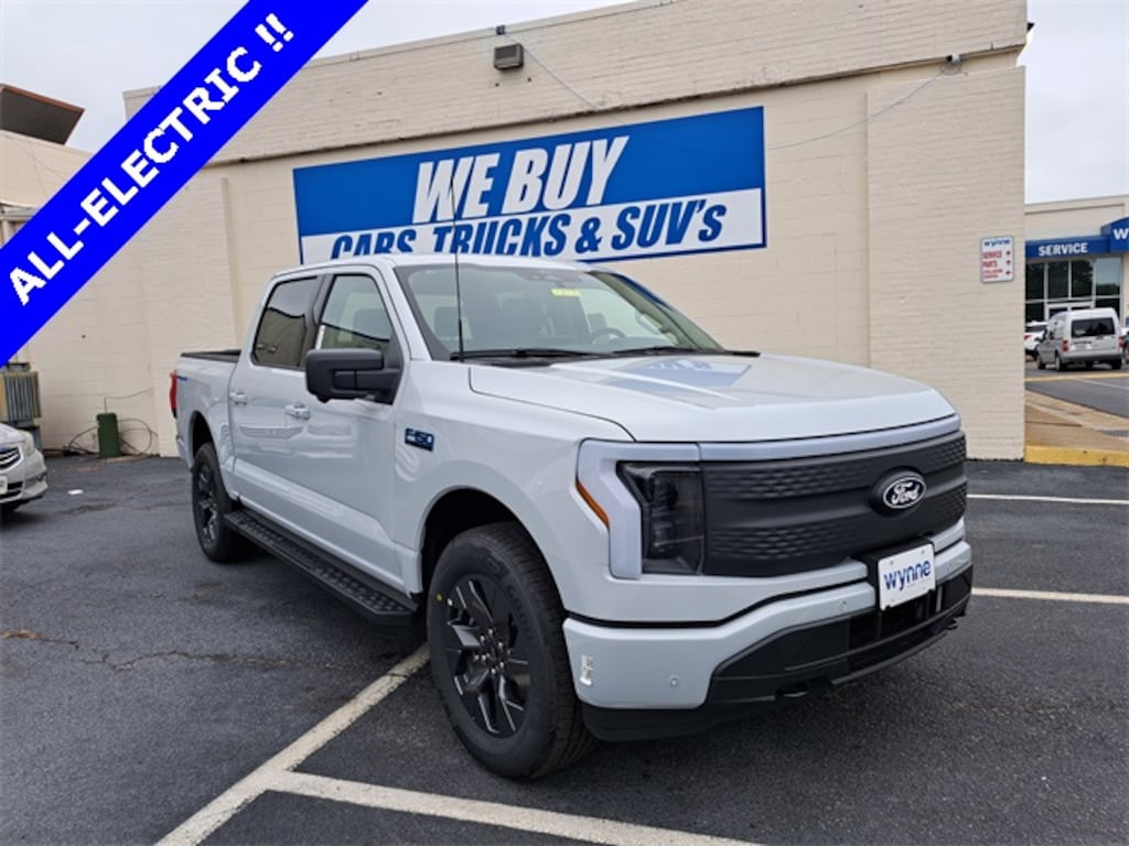 New 2025 Ford F-150 Lightning Flash Truck SuperCrew Cab