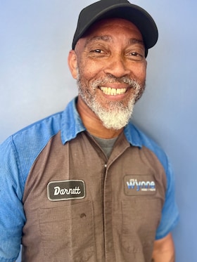 Staff member Darnett Morris from aec62e56fcff