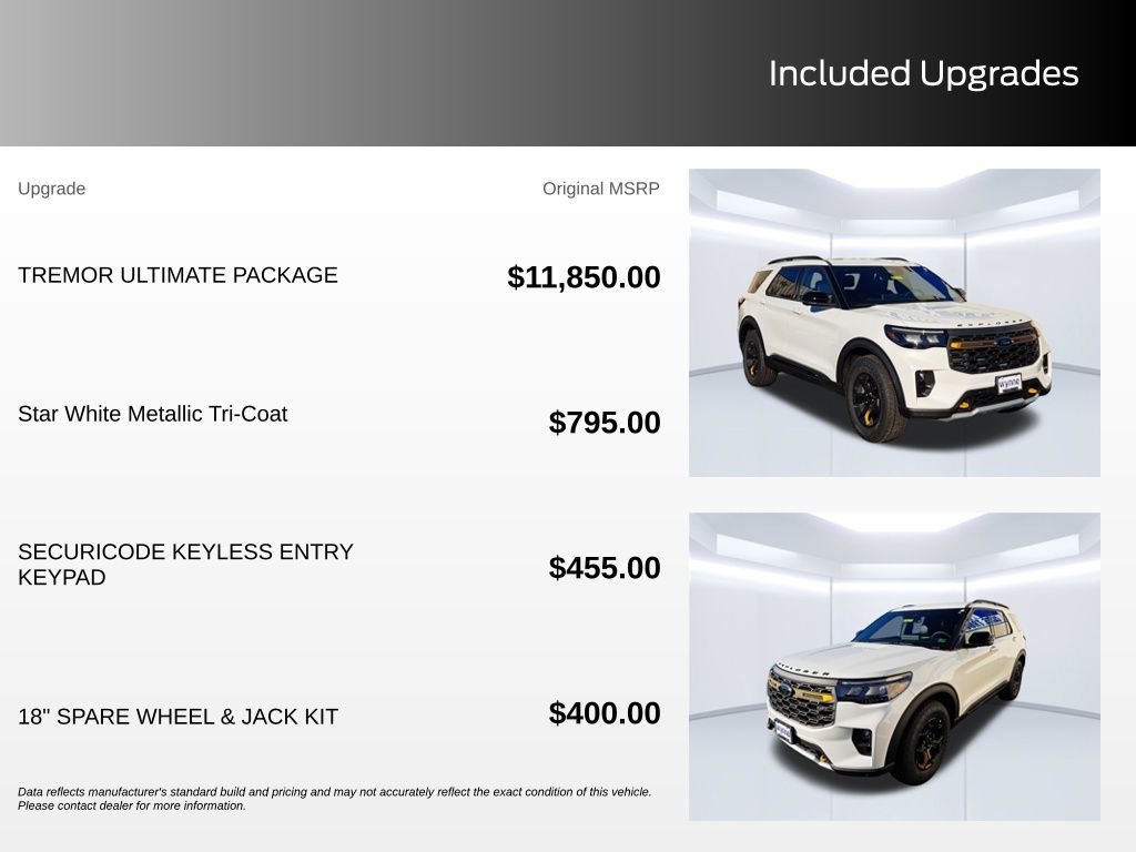 2026 Ford Explorer Tremor - Photo 3