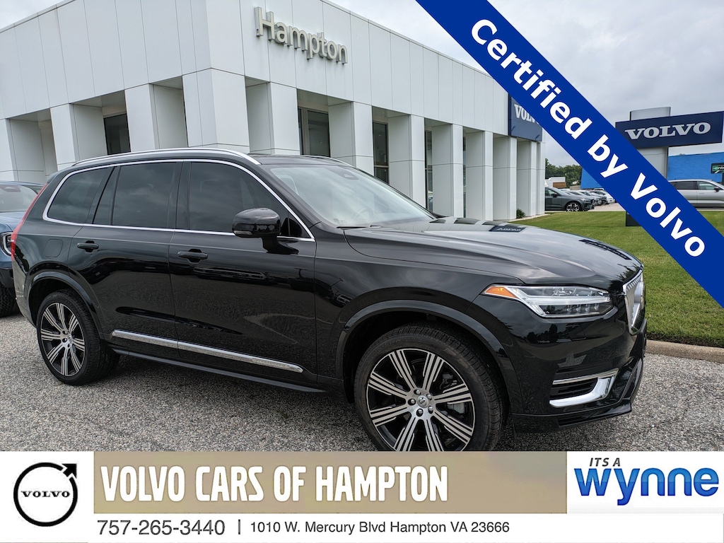 Certified 2023 Volvo XC90 Recharge Plug-In Hybrid Plus Bright Theme T8 eAWD PHEV Plus Bright Theme 7P