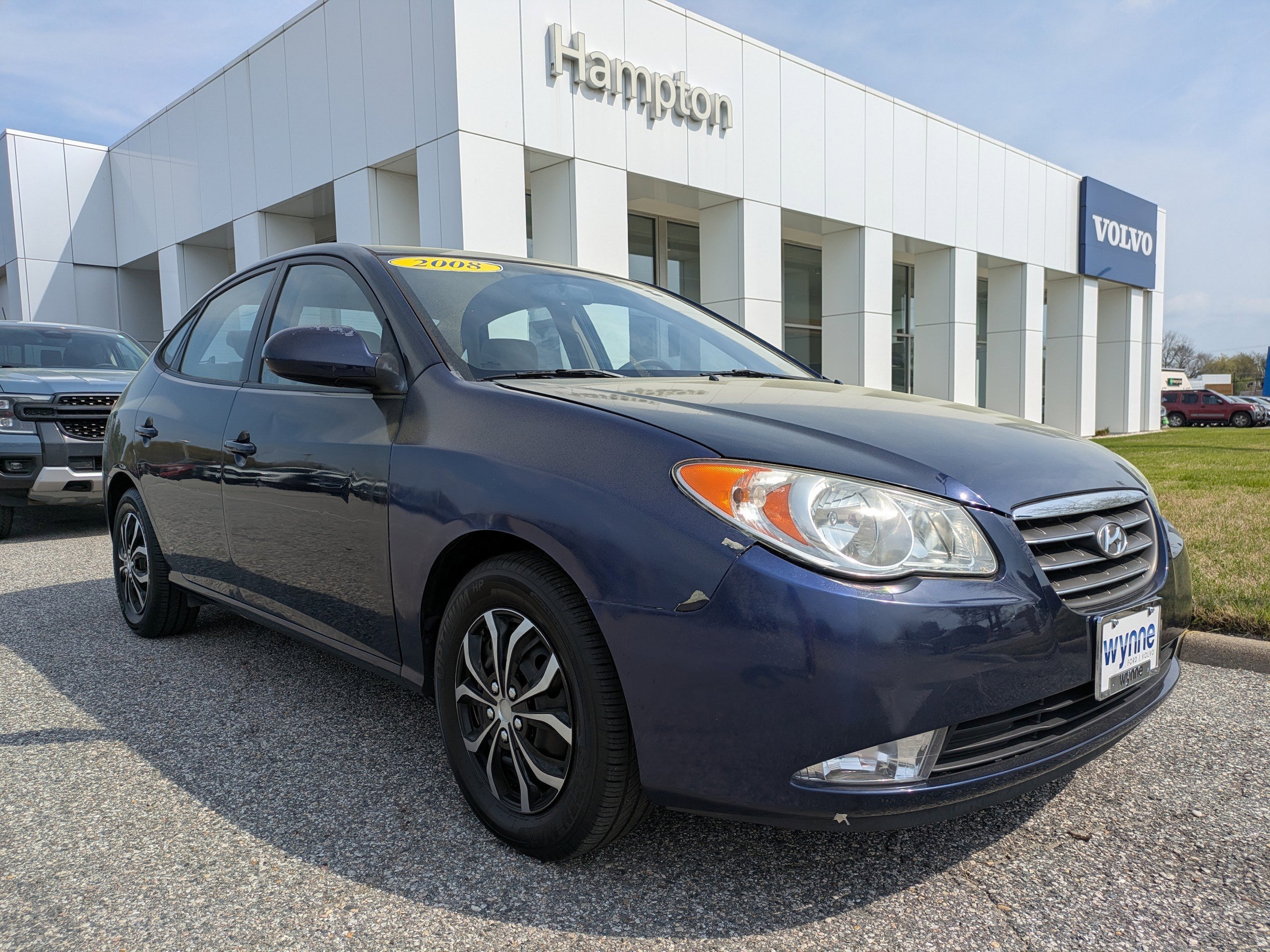 Used 2008 Hyundai Elantra SE with VIN KMHDU46D78U492713 for sale in Hampton, VA