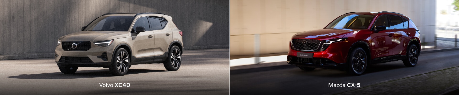 2026 Volvo XC40 Vs. Mazda CX-5 Comparison Guide