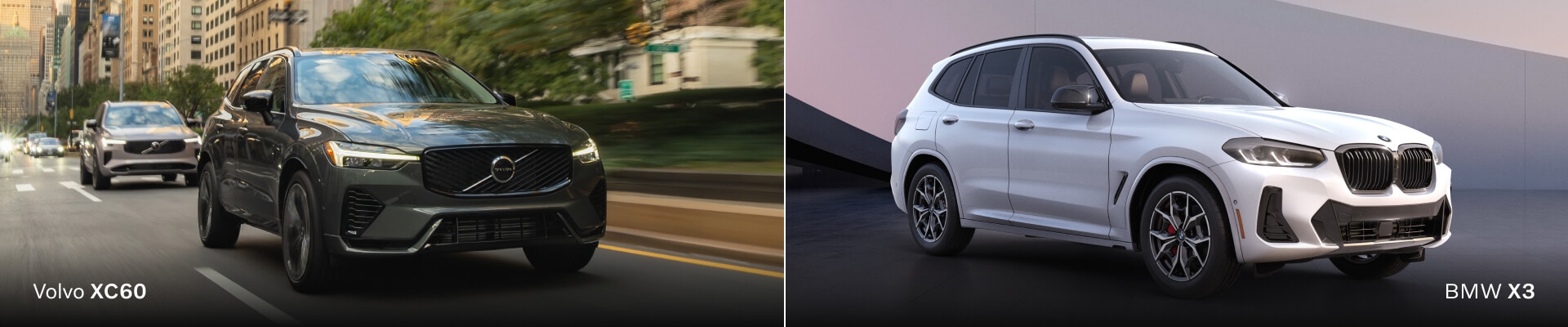 Volvo XC60 vs. BMW X3