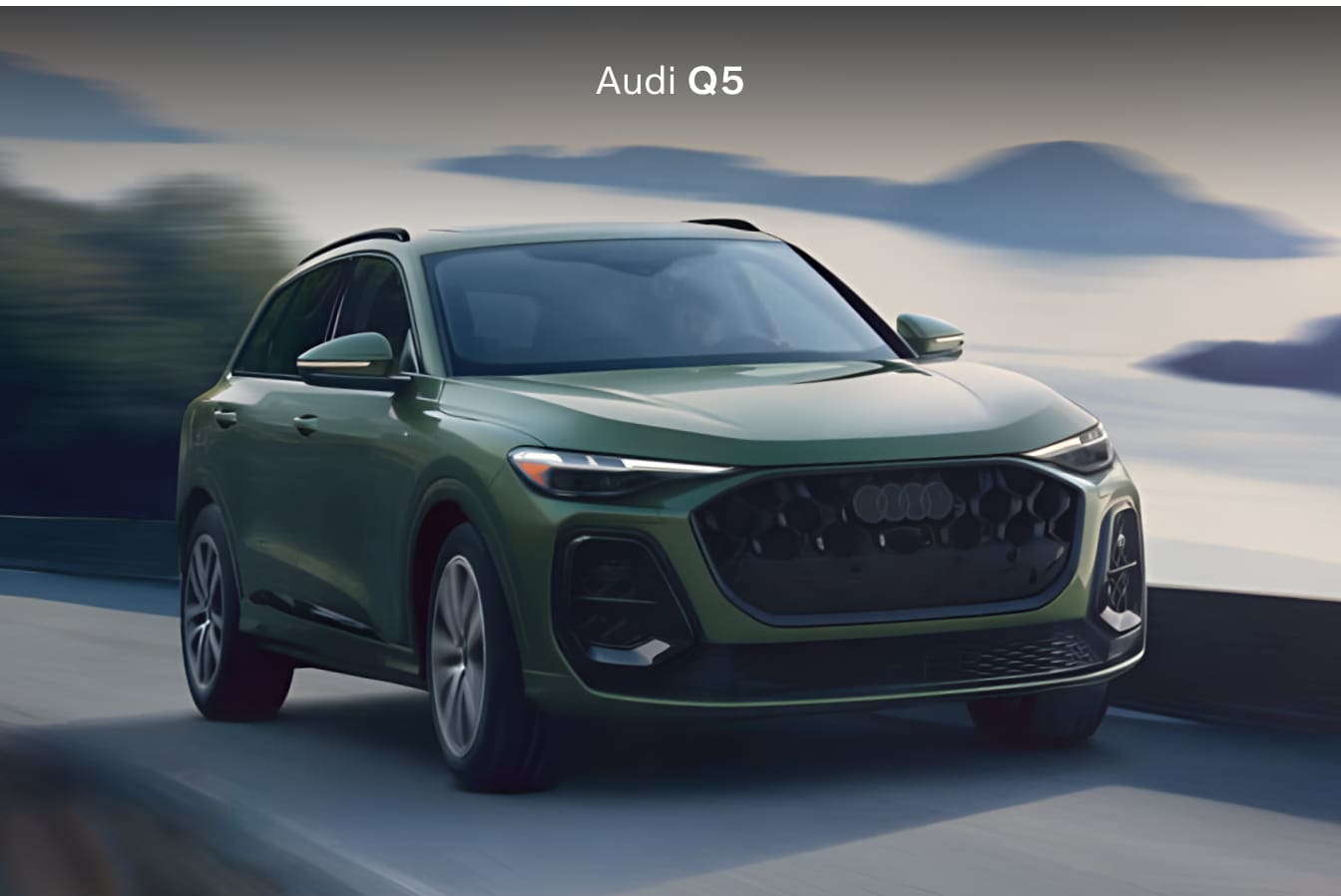 Audi Q5 in Green
