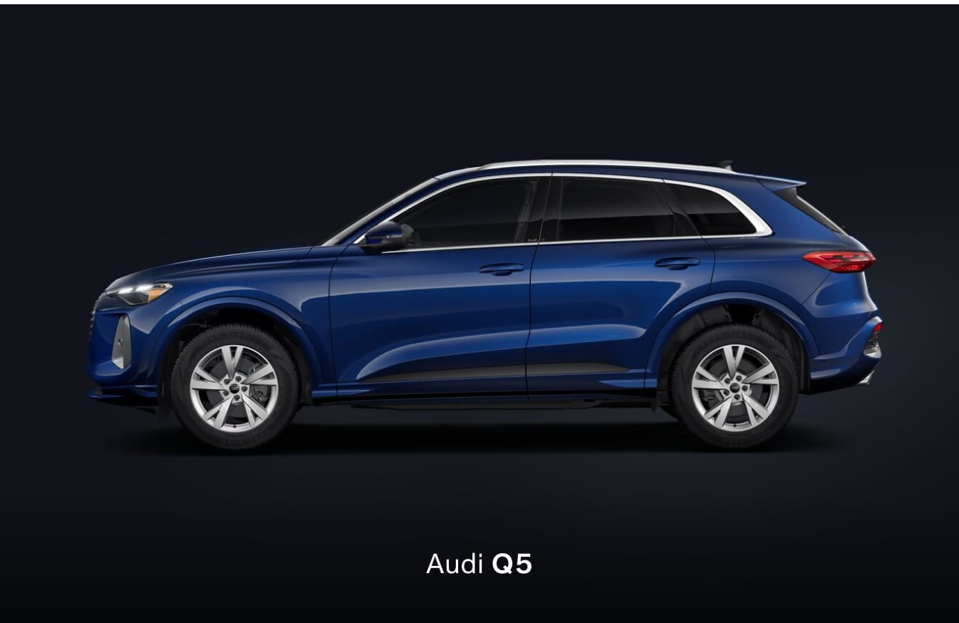 Audi Q5 in Blue