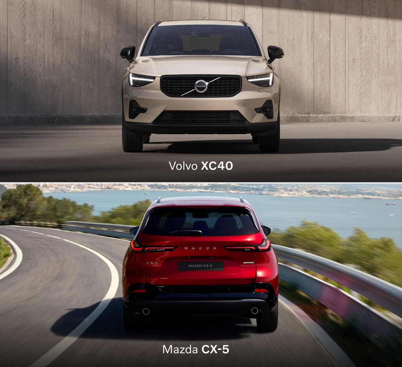 Volvo XC40 vs. Mazda CX-5 Comparison