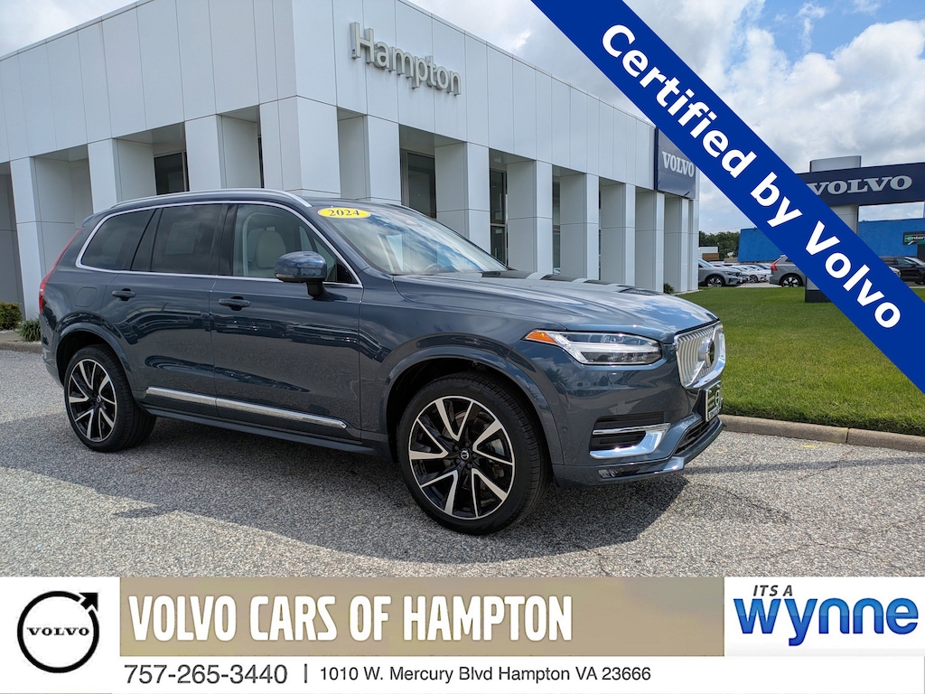 Certified 2024 Volvo XC90 Plus Bright Theme B5 AWD Plus Bright Theme 7P