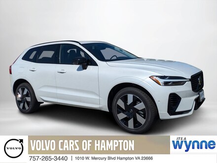 Featured new 2025 Volvo XC60 plug-in hybrid T8 Plus SUV YV4H60RC4S1018798 for sale in Hampton, VA