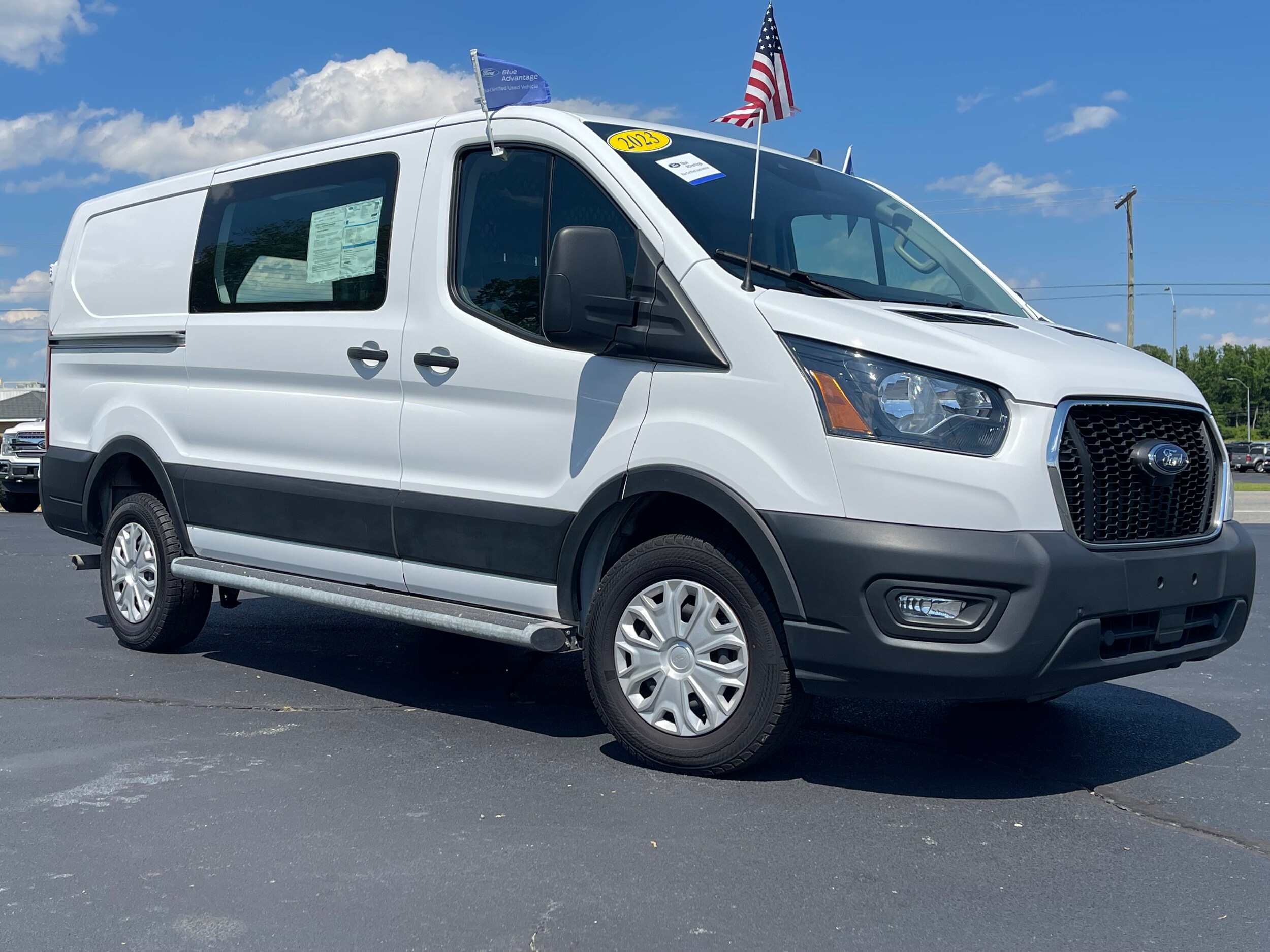 2023 Ford Transit Cargo Van XL photo 2