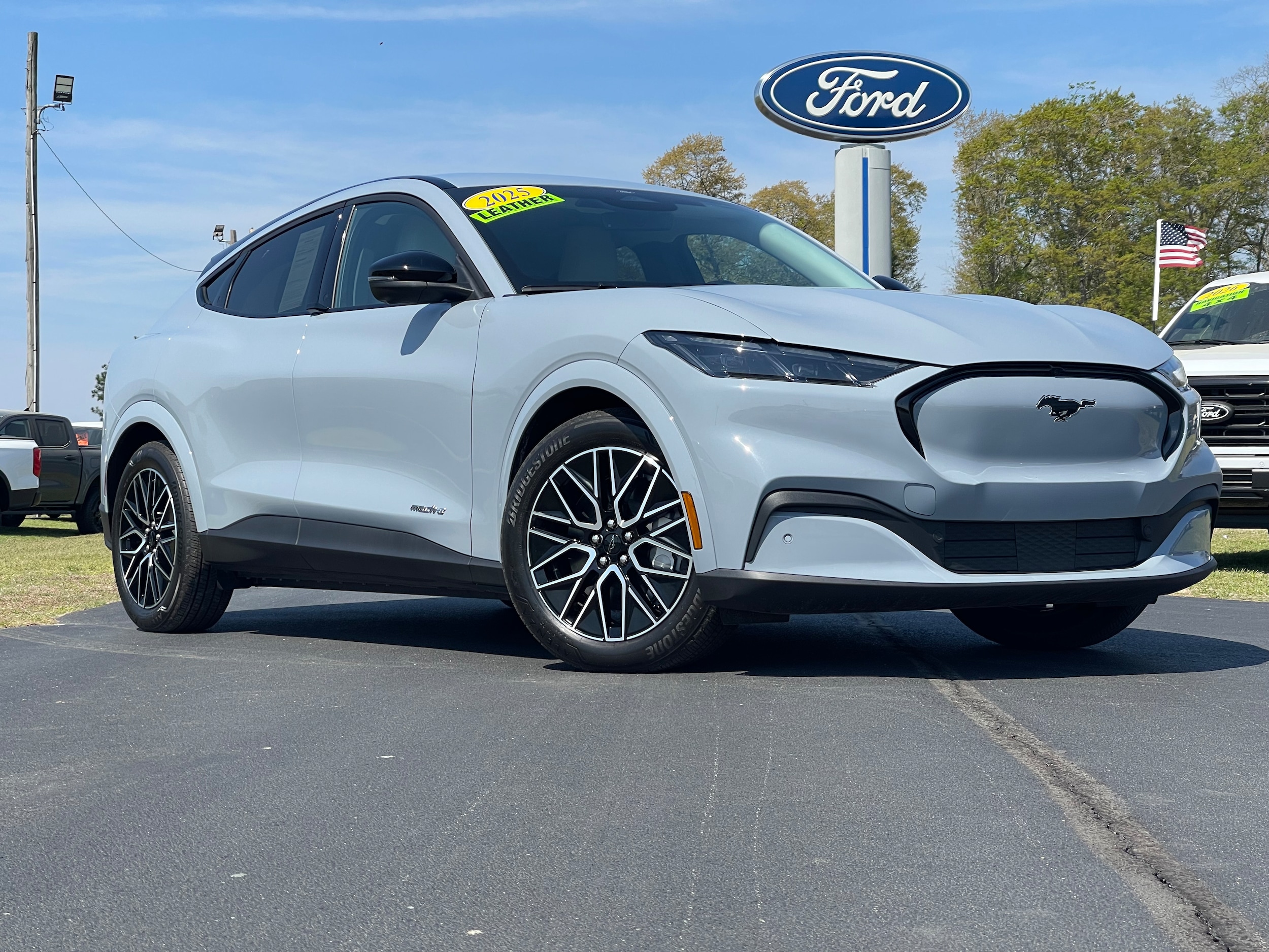 Certified 2025 Ford Mustang Mach-E Premium RWD with VIN 3FMTK3R43SMA05591 for sale in La Grange, NC