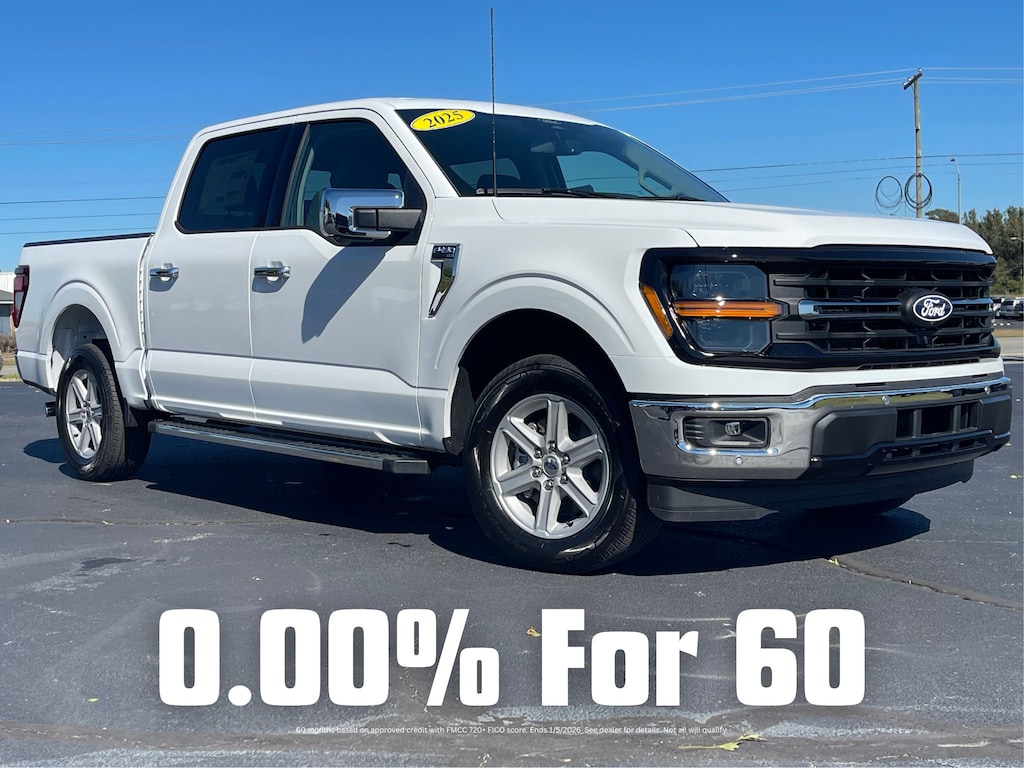 New 2025 Ford F-150 XLT XLT 2WD SuperCrew 5.5 Box