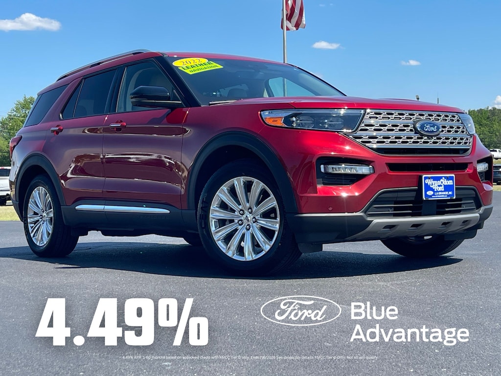 Certified 2022 Ford Explorer Limited Limited RWD