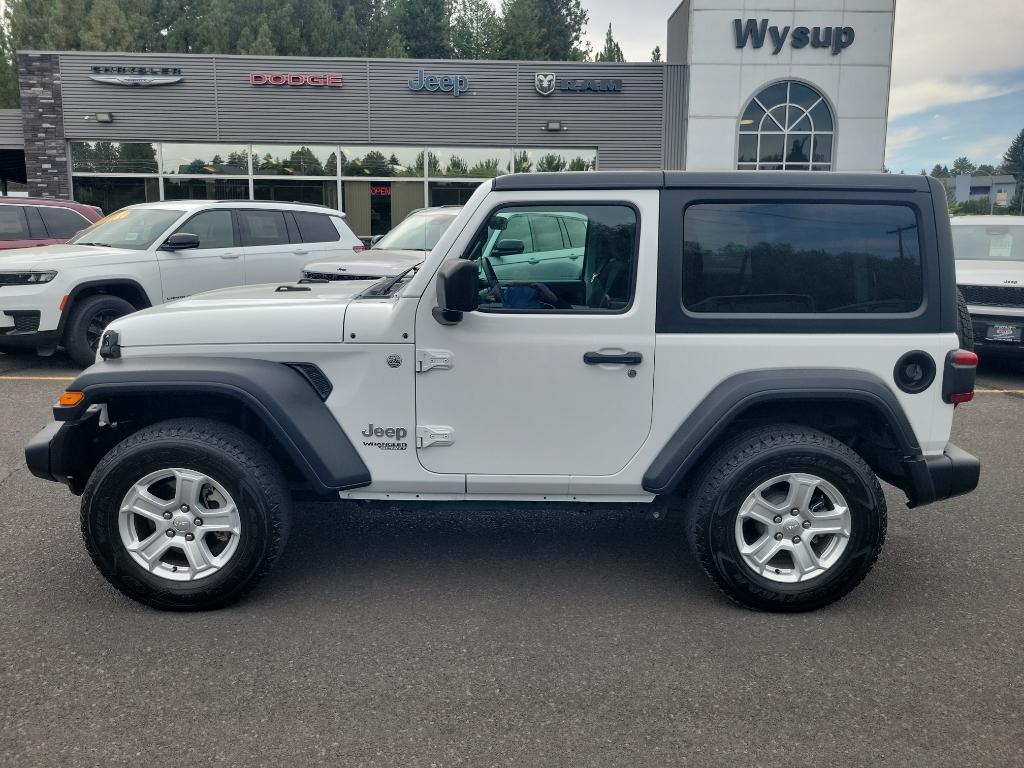 Used 2020 Jeep Wrangler Sport S with VIN 1C4GJXAG5LW237097 for sale in Pullman, WA