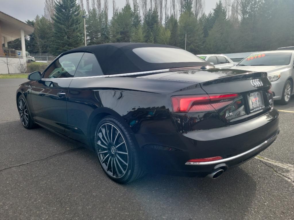 Used 2018 Audi A5 Cabriolet Premium with VIN WAUWNGF51JN013638 for sale in Pullman, WA