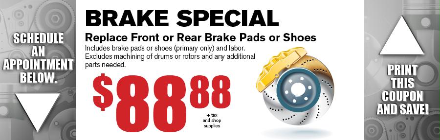 Ford brake repair coupon #5