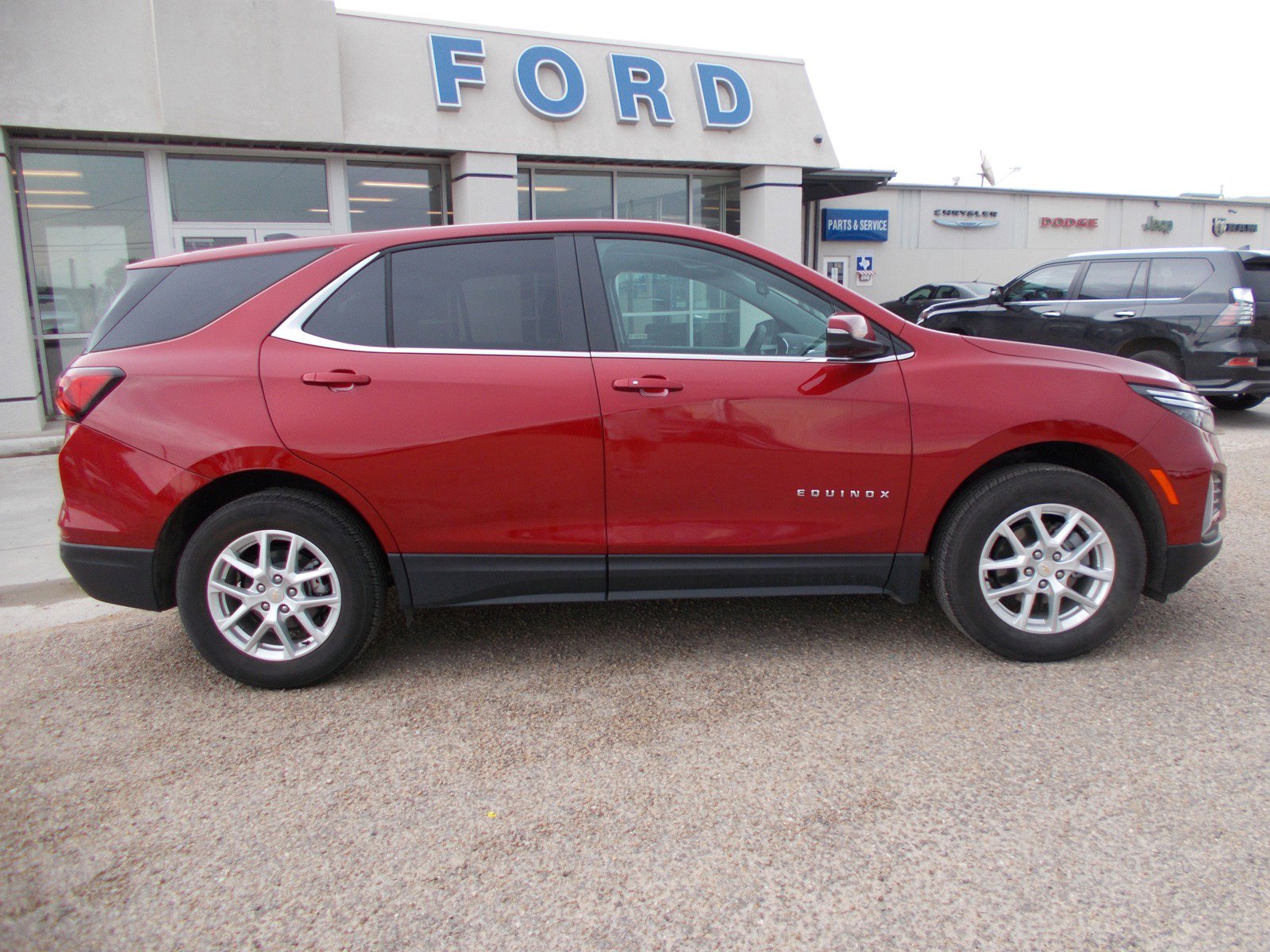 Used 2023 Chevrolet Equinox LT with VIN 3GNAXUEG7PS144331 for sale in Dalhart, TX