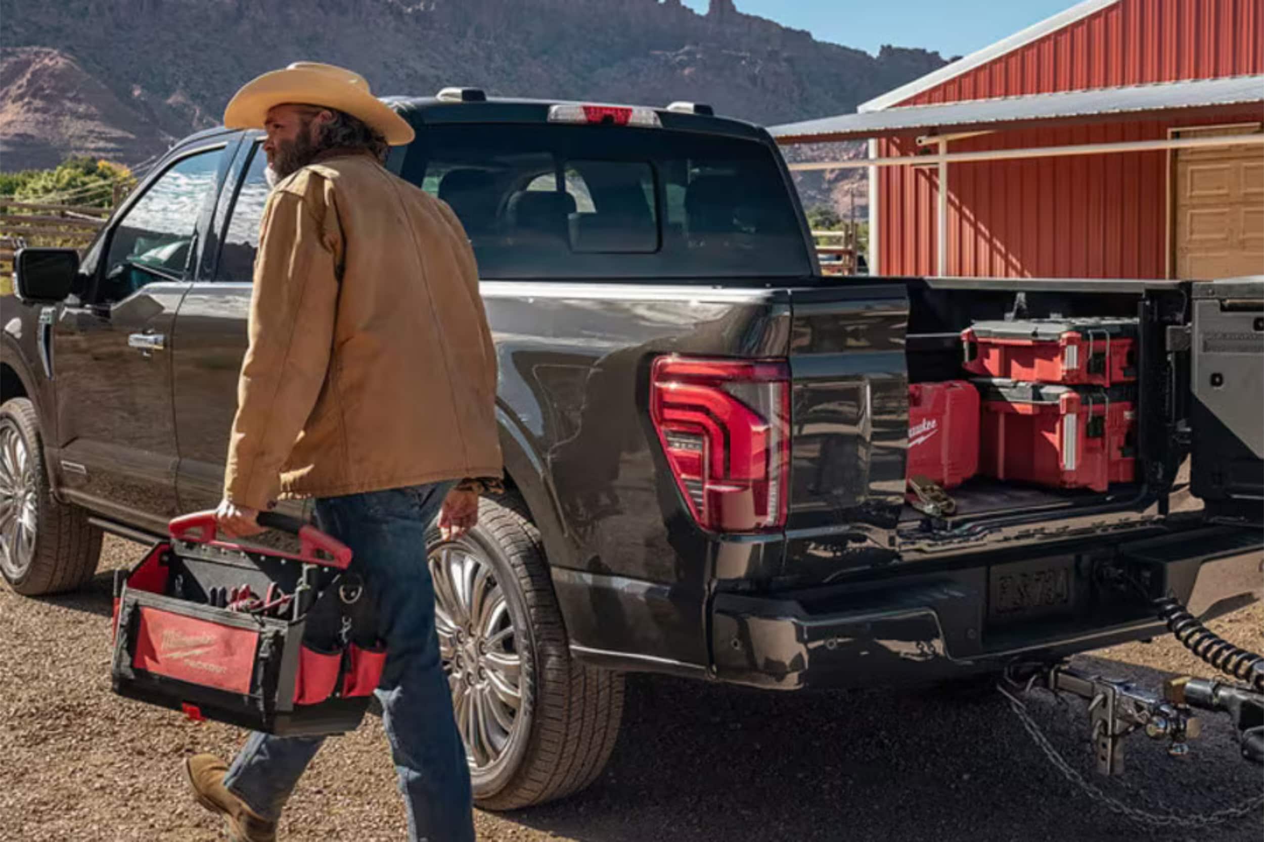2025 Ford F-150 Off-Road Shot