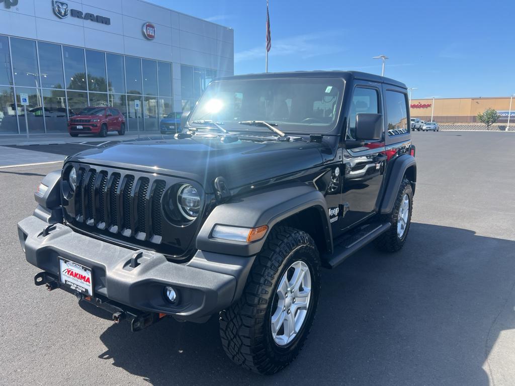 Used 2021 Jeep Wrangler Sport S with VIN 1C4GJXAN5MW598426 for sale in Union Gap, WA