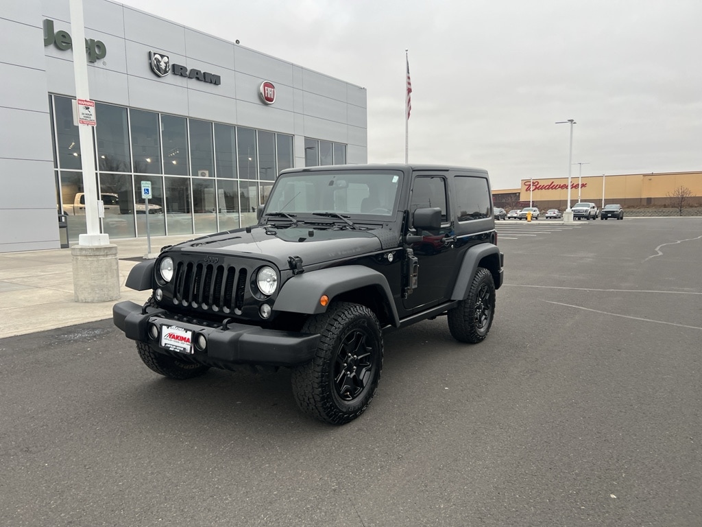 Used 2018 Jeep Wrangler Willys Wheeler with VIN 1C4AJWAG7JL870912 for sale in Union Gap, WA