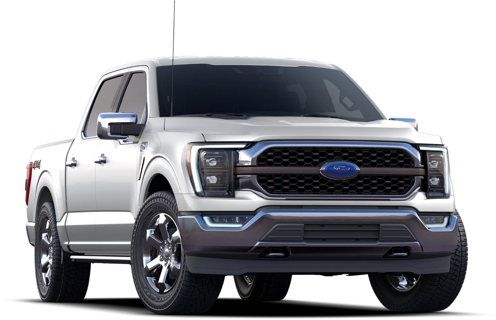 2023 Ford F-150 shown in Oxford White