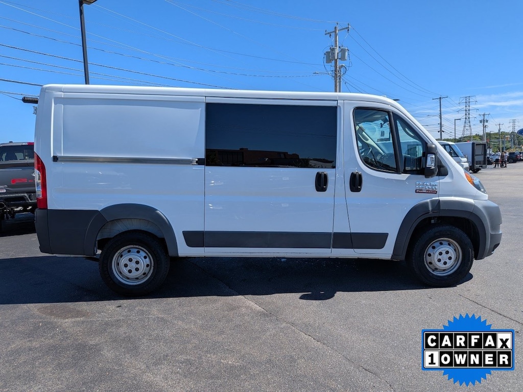 Certified 2018 Ram Promaster Cargo Van Low Roof Cargo Van Cargo Van