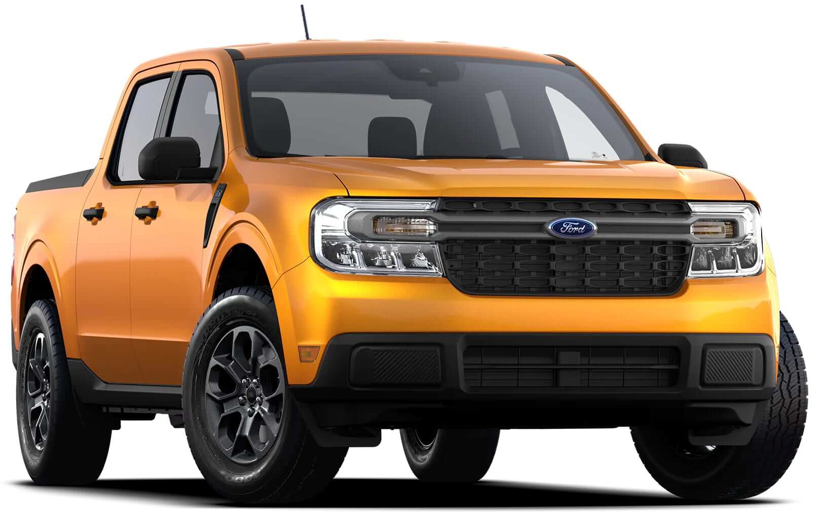 2023 Ford Maverick shown in Cyber Orange