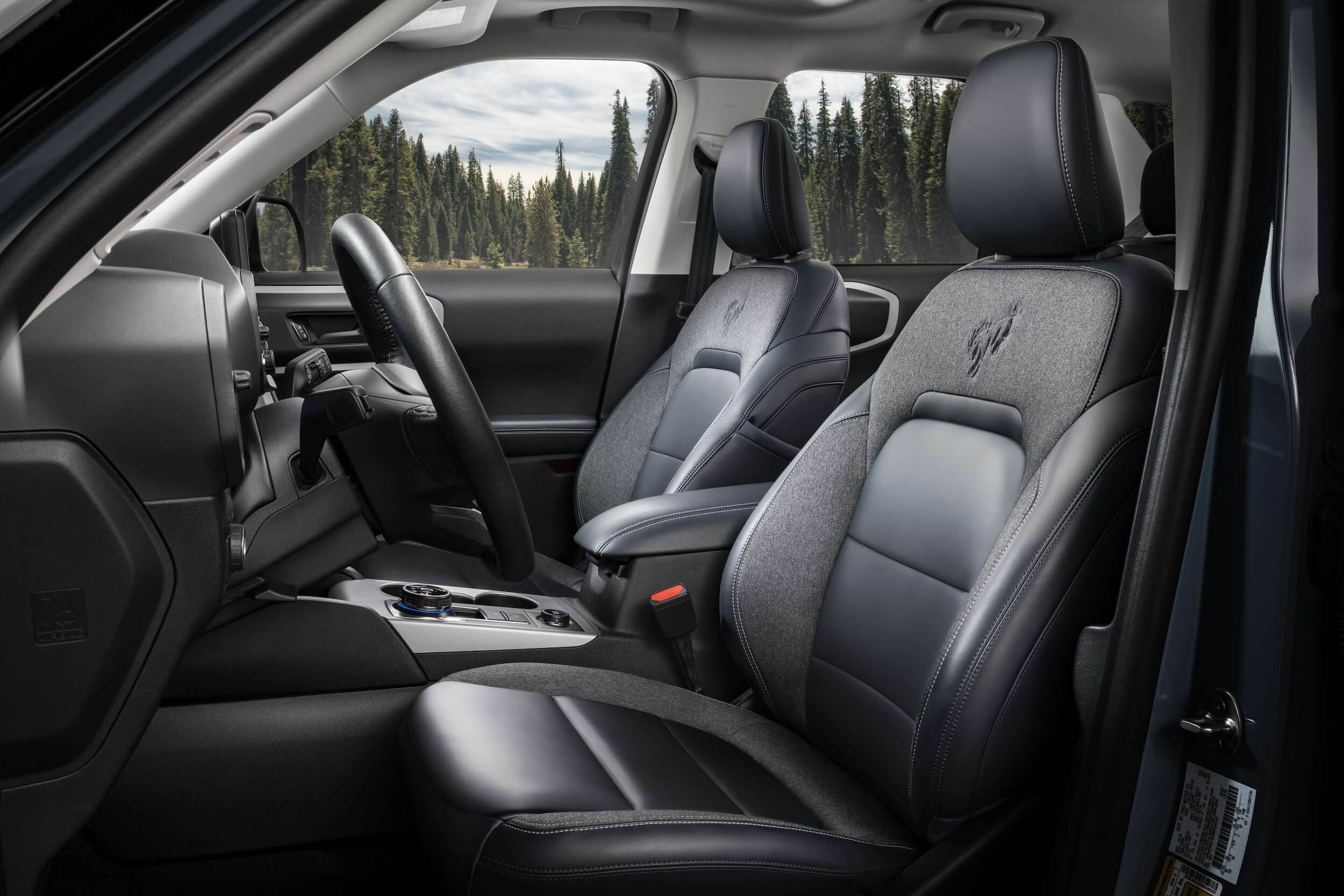 Interior of Mustang Mach-E