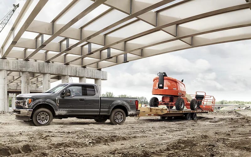 2021 Ford F-350 with towing capability