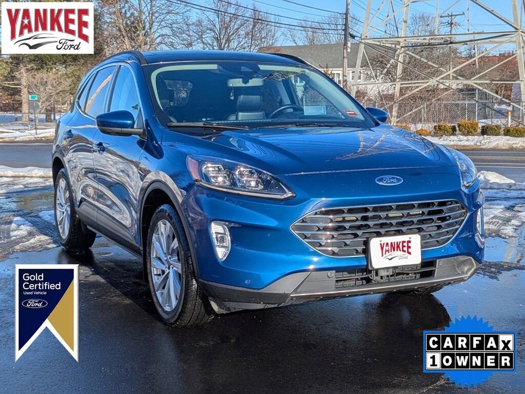 Certified 2022 Ford Escape Titanium Hybrid SUV