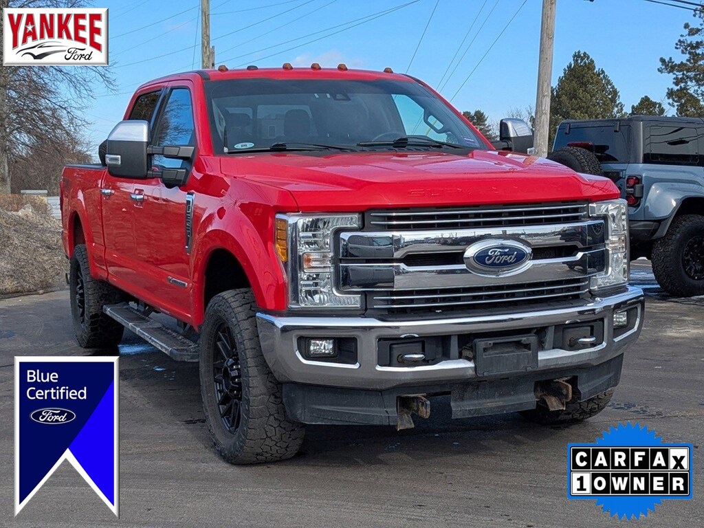 Certified 2017 Ford Super Duty F-350 SRW Lariat Truck Crew Cab