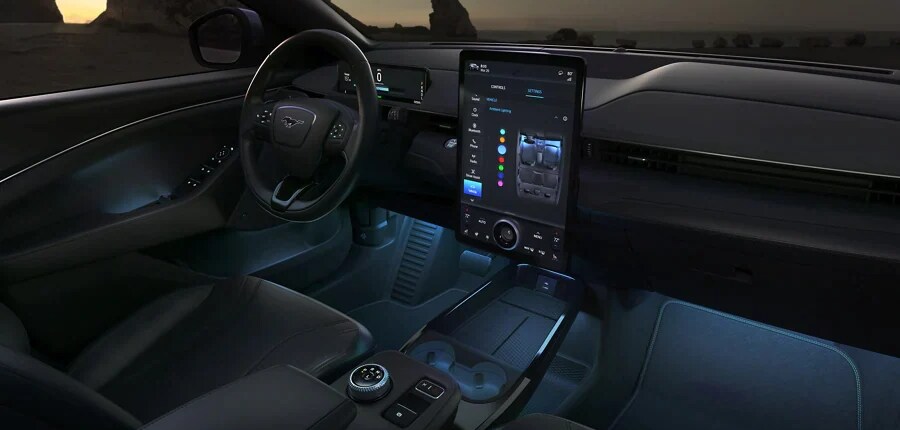 2022 Ford Mustang Mach-E interior