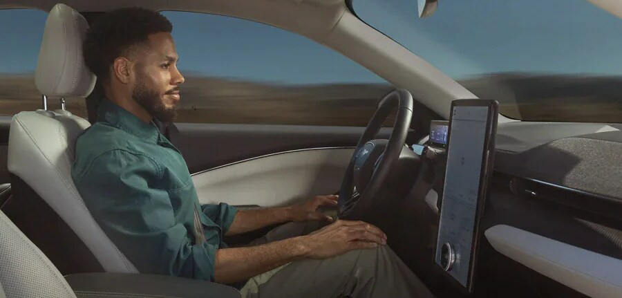 2022 Ford Mustang Mach-E BlueCruise hands-free technology
