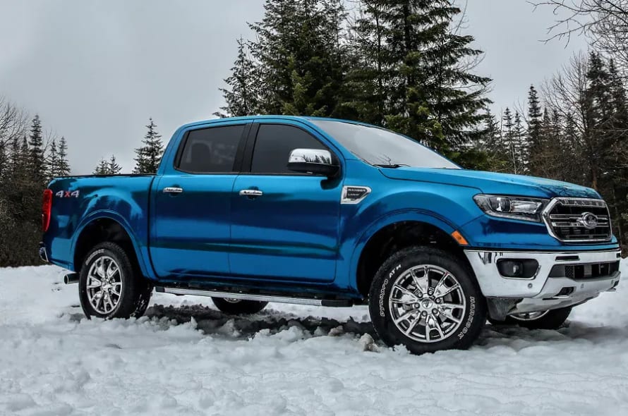 Velocity Blue 2022 Ford Ranger XLT
