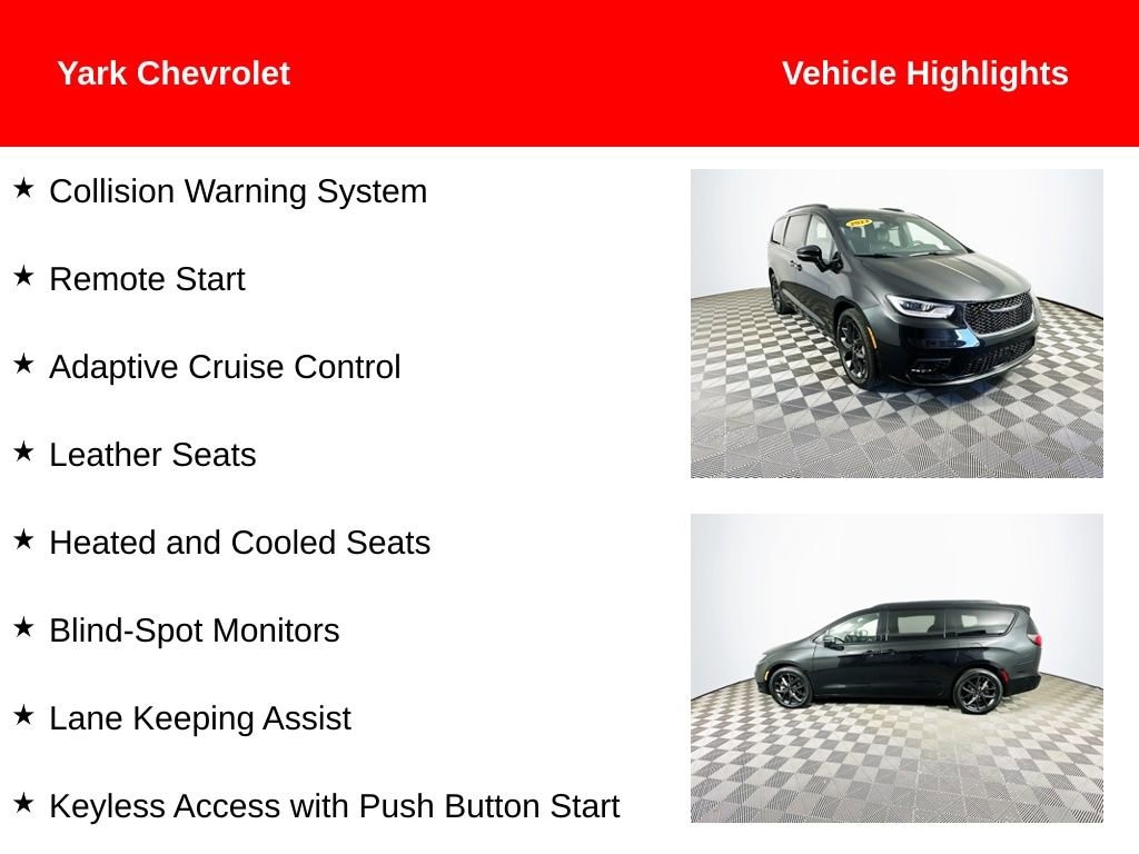 Used 2022 Chrysler Pacifica Limited AWD Van Passenger Van