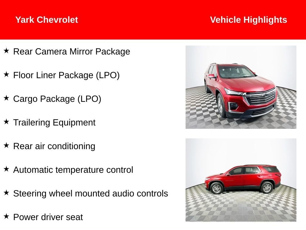 Used 2023 Chevrolet Traverse LT Cloth SUV