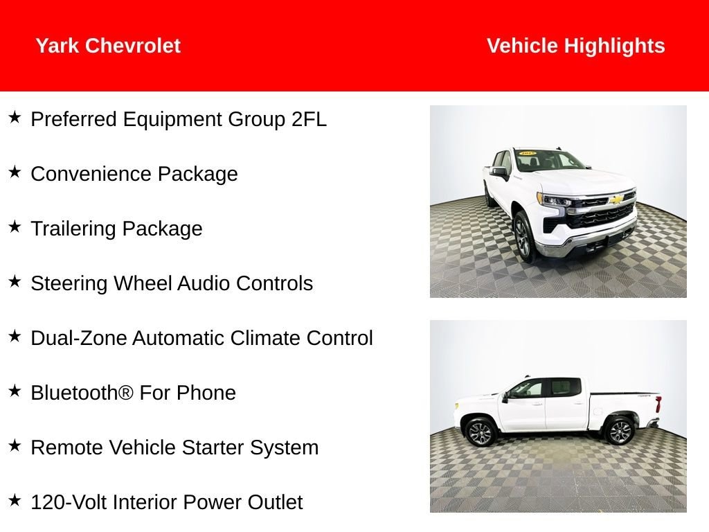 Used 2025 Chevrolet Silverado 1500 LT (2FL) Truck