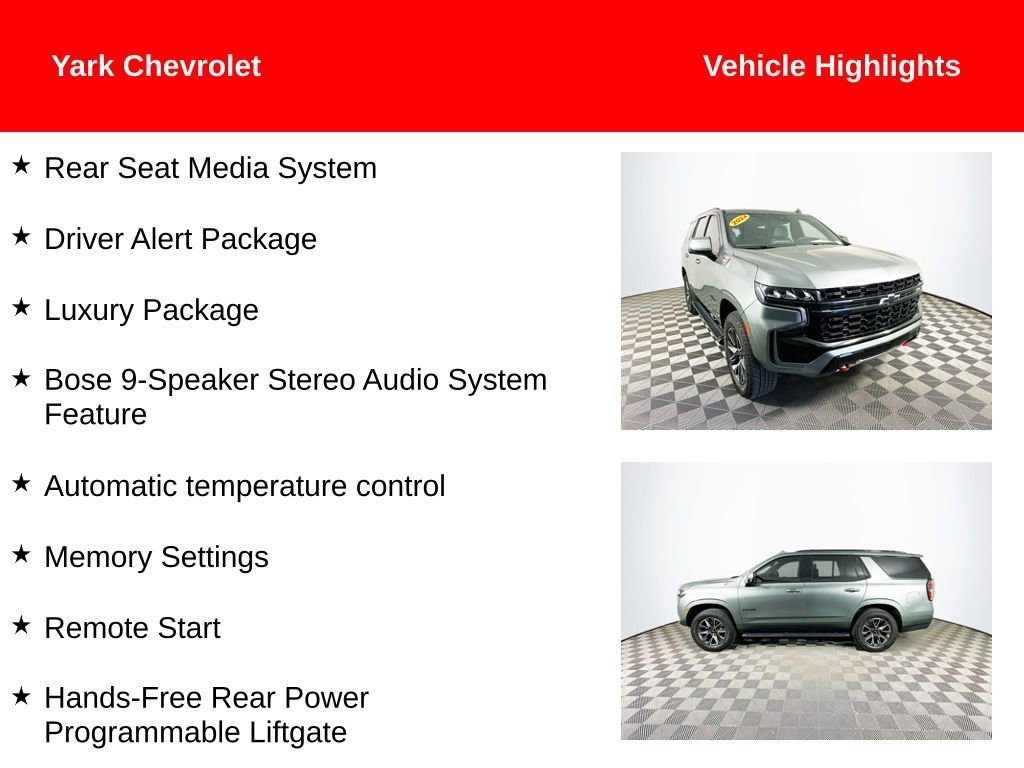 Used 2024 Chevrolet Tahoe Z71 SUV