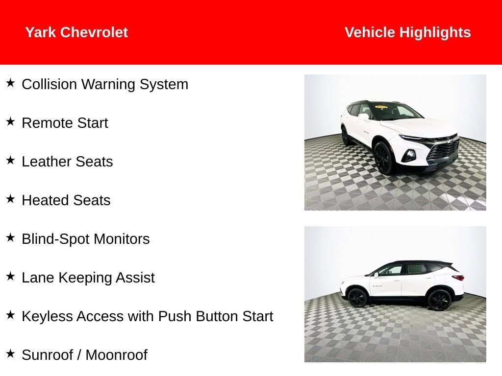 Used 2022 Chevrolet Blazer RS SUV