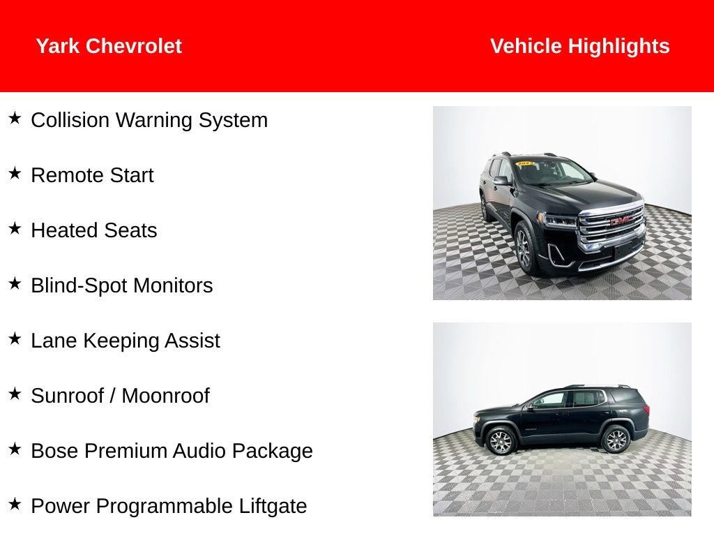 Used 2023 GMC Acadia SLE SUV