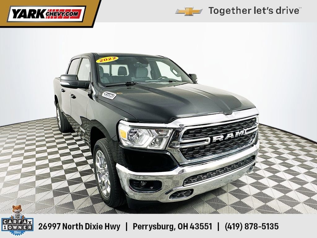 Used 2022 Ram 1500 Big Horn Crew Cab 4x4 57 Box Truck